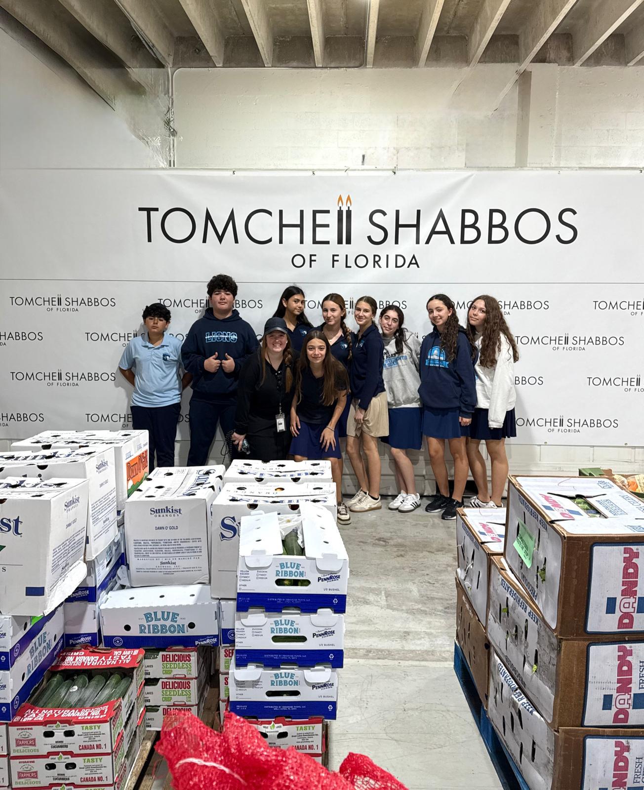 Tomchei Shabbos community